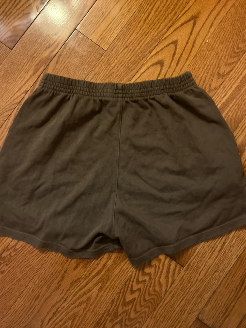 Brandy Melville Olive Charcoal Lounge Shorts